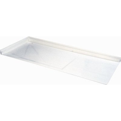 Apollo Medical BV Kingfisher Douchebak 185x80x9.2cm 85cm rechthoek vuilafstotend 1antislip Microban Wit