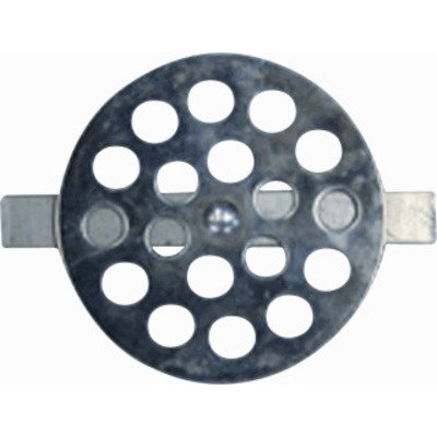 De Beer roosterplaatje m. veer 50mm RVS