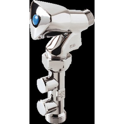 Raminex QCT EA beluchterkraan met controleerbare keerklep 1/2x3/4 met geíntegreerde tapkraan