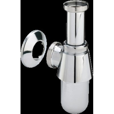 Viega bekersifon zonder muurbuis 5/4 met rozet chroom