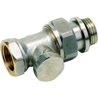 Comap Sar voetventiel vernikkeld recht 3/8 Kvs = 1,55 m3/h