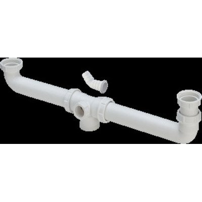 Viega hostaleen duploafvoer 6/4 zonder sifon