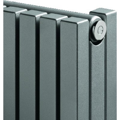 VASCO CARRE Radiator (decor) H160xD8.6xL41.5cm 1334W Staal Aluminium Grey January