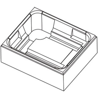 Poresta douchebakdrager 80x80x15cm voor Bette en Kaldewei