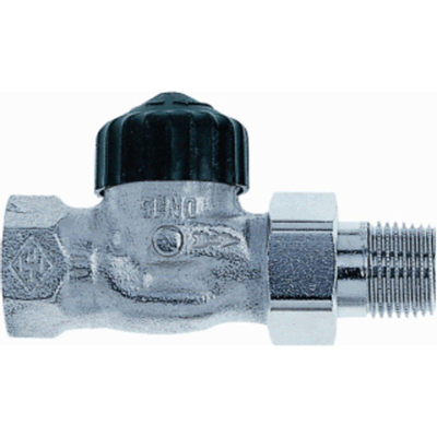 Heimeier Thermostatische radiatorafsluiter 1/2 recht Kvs 1,35 m3 h