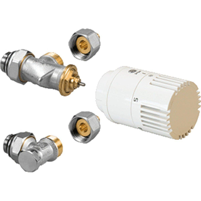 Jaga Konvektco Pro Ventiel Rad.aansl.combi. m kraan+onderblok