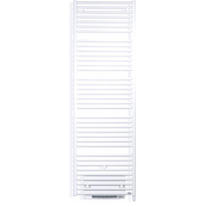 Vasco Iris HD-EL-BL elektrische designradiator met blower 1790x500mm, 2000W antraciet (M301)