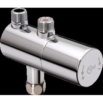 Ideal Standard Ceraplus voormengthermostaat te bevestigen op hoekstopkraan chroom