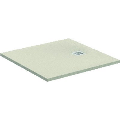 Ideal Standard Ultraflat Solid douchebak vierkant 90x90x3cm zandbeige