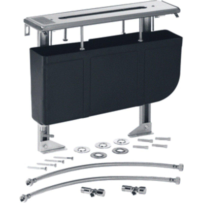 Dornbracht Perfecto montagesysteem voor 3 en 4 gats badkranen tegelrandmontage 1/2