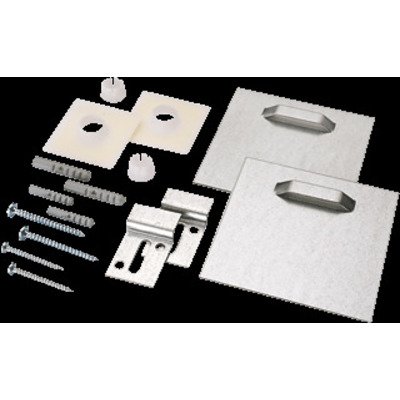 Silkline Spiegelklem Metaal Chroom