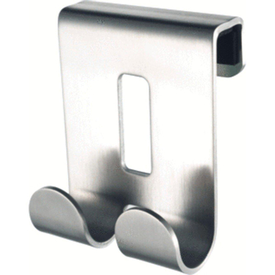 Haceka Selection Dubbele Haak Voor Inloopdouche mat chroom