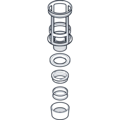 Geberit bodemventielhouder compleet