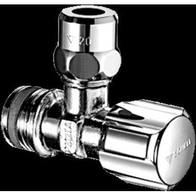 Schell Comfort stopkraan 1/2 inch Chroom glans