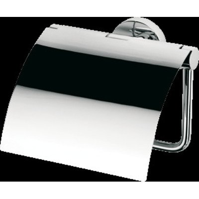 Geesa Nemox Toiletrolhouder met klep Chroom