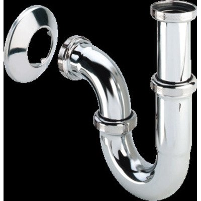 Viega buissifon met bocht 5/4 met rozet chroom