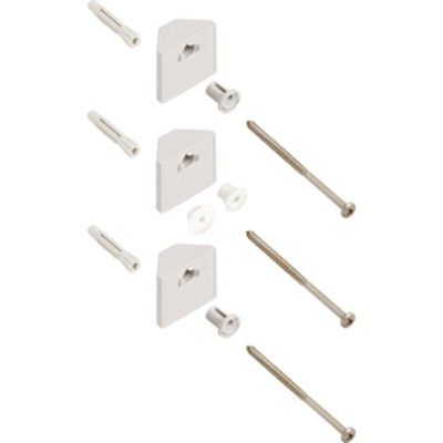 Hansgrohe Raindance hoekmontageset voor glijstang 90cm Raindance Unica 3 wandsteunen