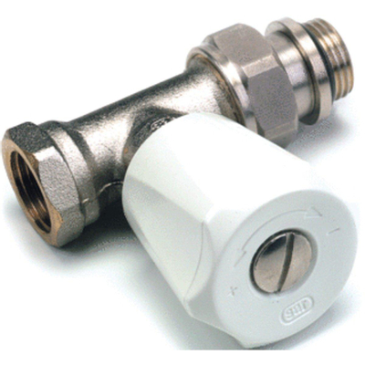 SAR Radiatorafsluiter recht 1/2 zelfdichtend Kvs 1 ,25m3 h 409U