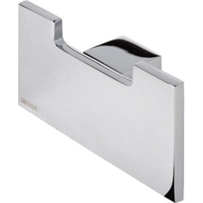 Geesa Modern Art Handdoekhaak dubbel Chroom