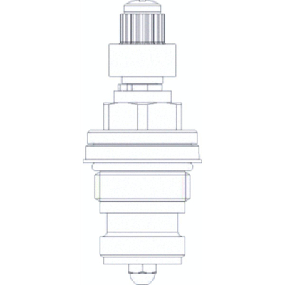 Ideal Standard Onderdelen bovendeel z. greep nieuw geruisarm 1/2"
