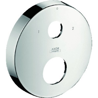 Axor Kraanrozet H3.3cm Rond nikkel geborsteld