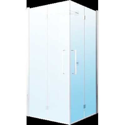 Novellini Young 2.0 2GS vouwdeur 90/92x200cm rechts voor zijwand FG matchroom/helder