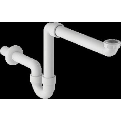 Geberit wastafelbuissifon ruimtewinnend 1 1/4x40 wit