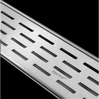 Easy drain Multi fixt-1 rooster 90 cm. geborsteld rvs OUTLET