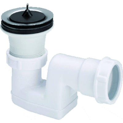 Viega douchebakafvoer compleet voor douchebak met gat 52mm chroom