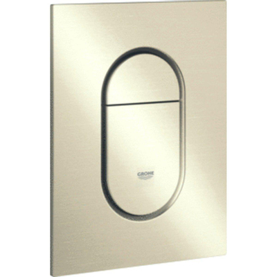 Grohe Arena cosmopolitan S-size drukplaat nickel geborsteld TWEEDEKANS
