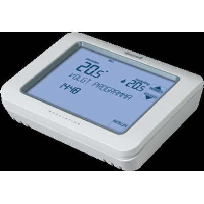 Honeywell Chronotherm klokthermostaat touch 24V aan/uit met touchscreenbediening inclusief. 2x batterij wit