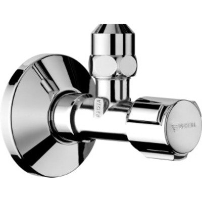 Schell Comfort hoekstopkraan 1/2 inch Chroom glans