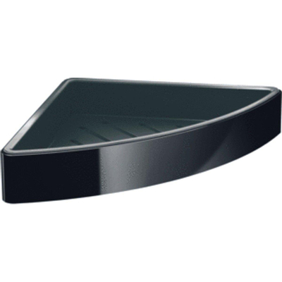 Emco Loft hoekkorf met uitneembare inzet zwart/zwart