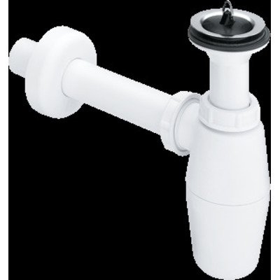 Viega kunststof plugbekersifon met muurbuis 5/4 met rozet