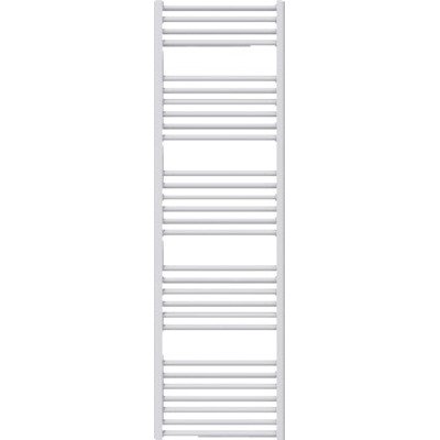 VASCO GK Radiator (decor) H189.7xD3.4xL50cm 845W aansluiting midden onder Staal Wit