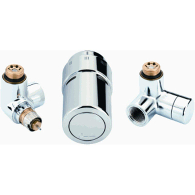 Danfoss X tra Collection Designset 1/2 links verchroomd OP=OP