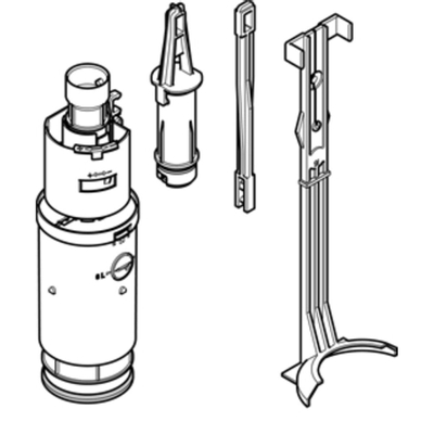 Geberit Twico bodemventiel compleet TWEEDEKANS
