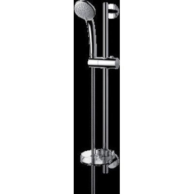 Ideal Standard Idealrain glijstangset 60cm met handdouche 80mm 3 standen chroom