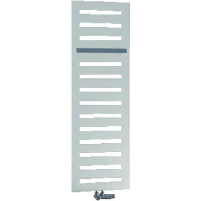 Zehnder Metropolitan Bar handdoekradiator 122.5x50cm 563watt Staal Wit glans