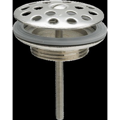 Viega simplexplug met vlak rooster 5/4 chroom