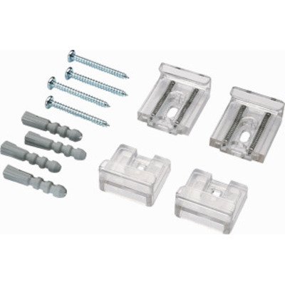 Noord RAM spiegelklemmen per stel kunststof, max. gewicht 10kg/0.8m2