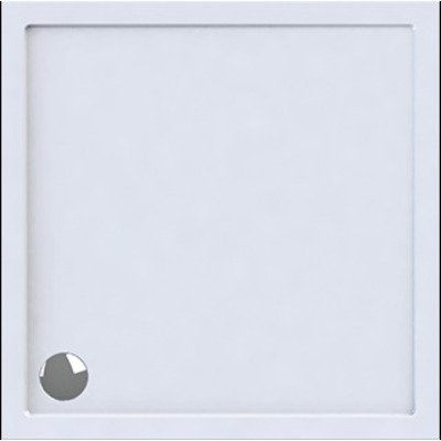 Wisa Maia Douchebak 90x80x5cm afvoer 90mm rechthoek Acryl Wit