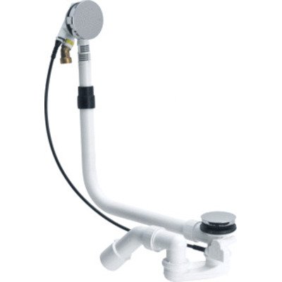 Viega Multiplex Multiplex Trio Visign MT5 badafvoer en vul overloopcombinatie met waste 40/50x725mm compleet