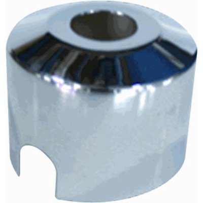 De Beer kraanrozet verchroomd 1/2 x35mm met uitsparing van 15mm voor montage op muur