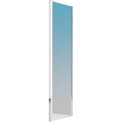 Novellini Rose F vaste wand 98/101x200cm chroom profiel en helder glas