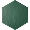 Jos. Dust vloer- en wandtegel - 17.5x20cm - hexagon - R10 - mat pine (groen) SW928462