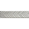 Jos. Dust wandtegel Decor - 5x20cm - Ice Mat Chevron SW928446