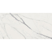 Abk imoker Signoria Vloer- en wandtegel - 60x120cm - gerectificeerd - marmerlook - glans Statuario Light (wit) SW856383