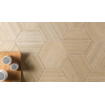 Douglas Jones Textures Vloer- en wandtegel hexagon 24x28cm 10mm R10 porcellanato Crema SW497266
