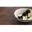 Ragno Rewind Vloer- en wandtegel hexagon 18x21cm 9.5mm R9 porcellanato Tobacco SW222891